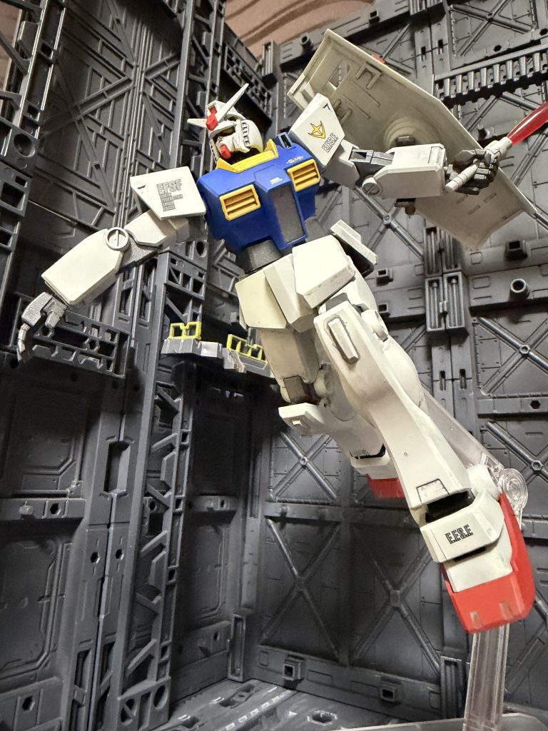 そして真骨頂「翔べ！ガンダム！！」趣味以外でやる事が多く時間がかかってしまいましたがようやくの完成です