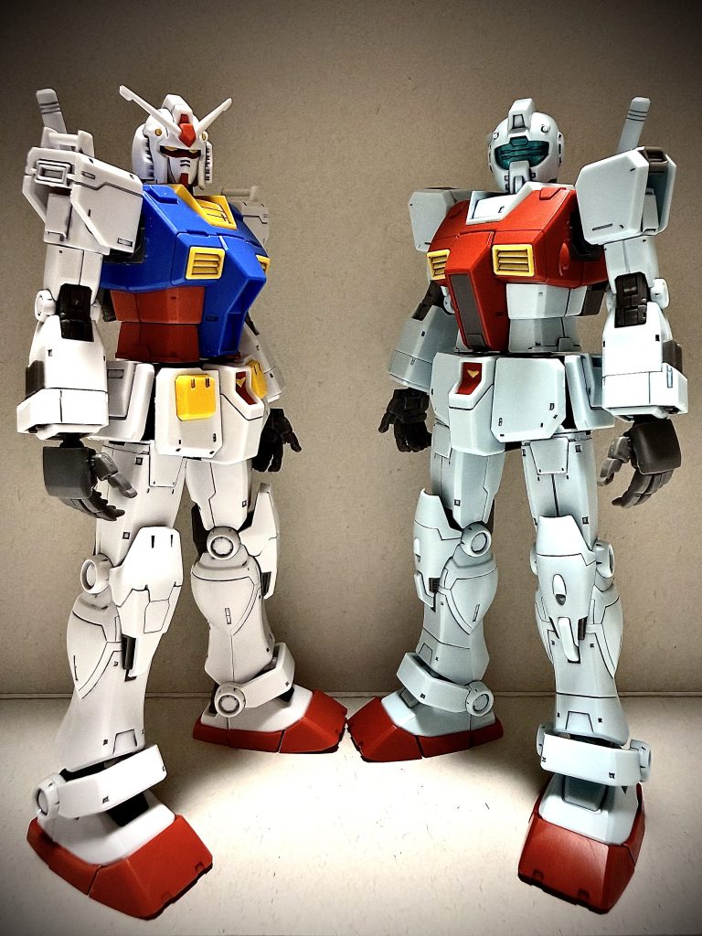オリジンガンダムと比較