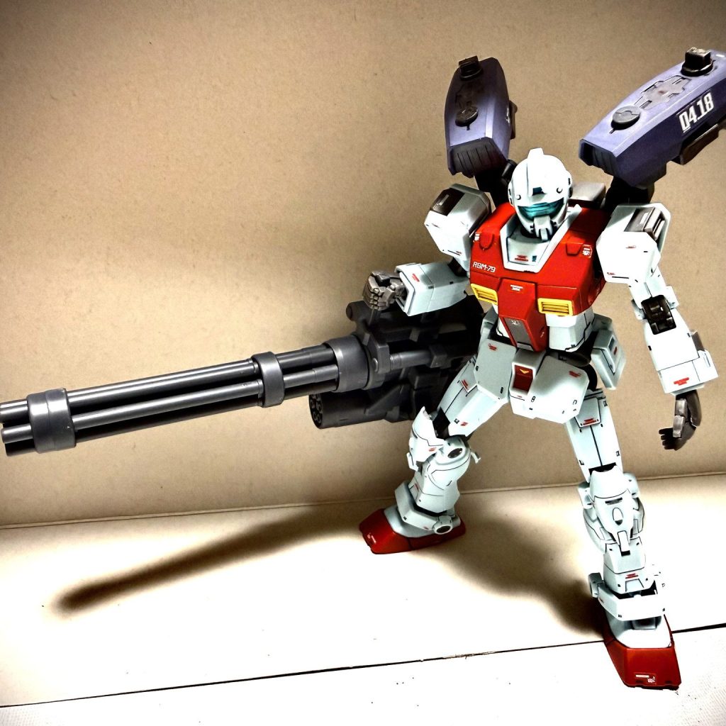 ジム(MSD) Vol.2 GQゲルググ風｜yawajiriさんのガンプラ作品｜GUNSTA