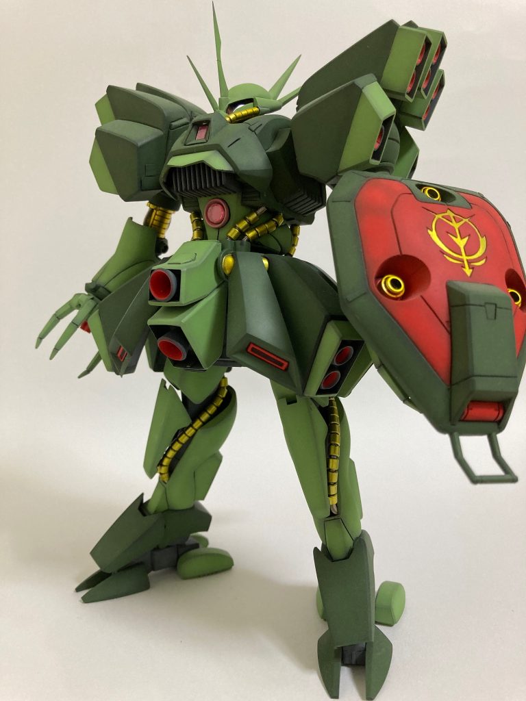 ハンマ・ハンマ生粋の難関キットをいじり倒して作成しました…劇中では中ボスくらいな立ち位置でしたね