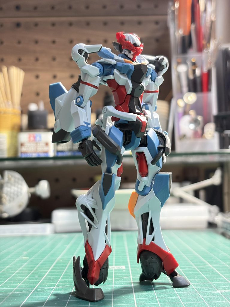 素組状態、プロポーションはかなりいい方だと思うので今回はいじらずにそのまま行きました。