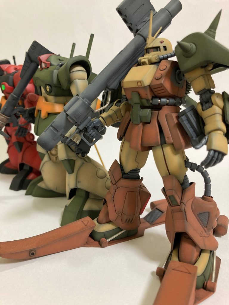 先ずはディザートザクジェットスキーはプラ板のスクラッチです