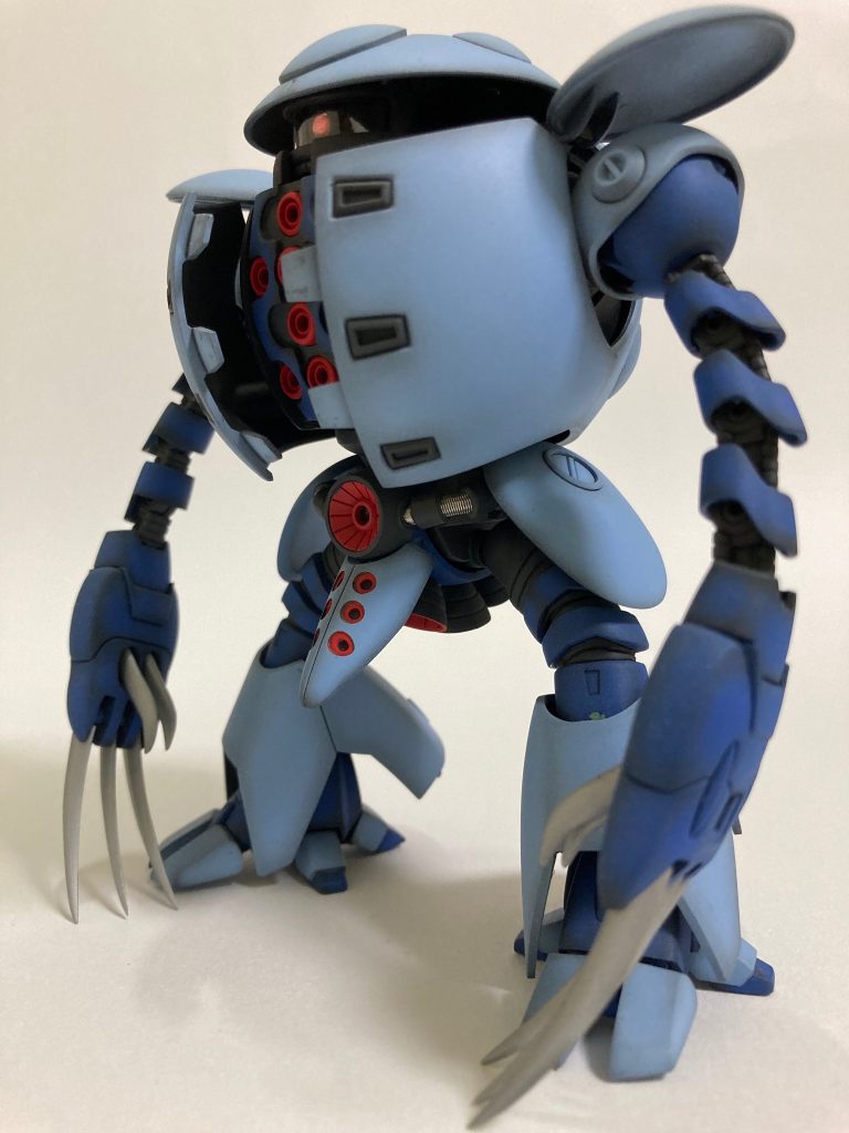 カプール旧キットすら存在しないので、モモカプルとモビルカプルをミキシングして製作