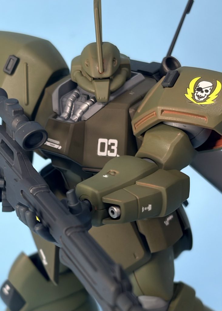 ビームマシンガンは好きな武装のひとつ。カードビルダーを遊んでいた自分はつい両手ビーマシって言ってしまう。
