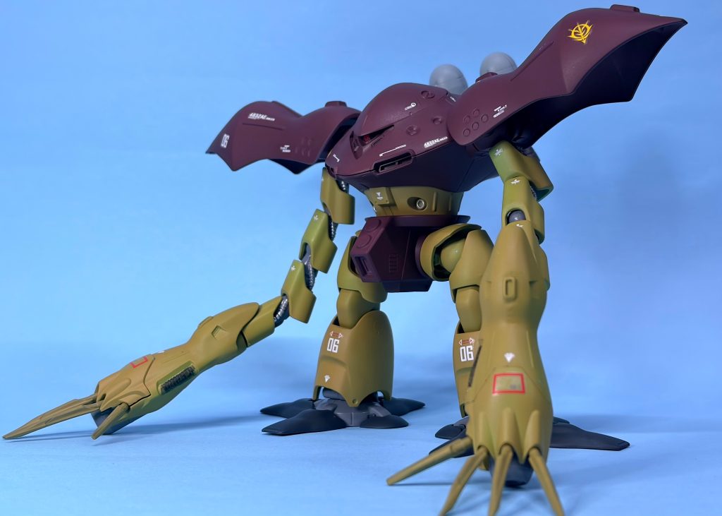 HG ハイゴッグをゴッグカラーに全塗装。6年前に一度挑戦した塗装。再チャレンジです。