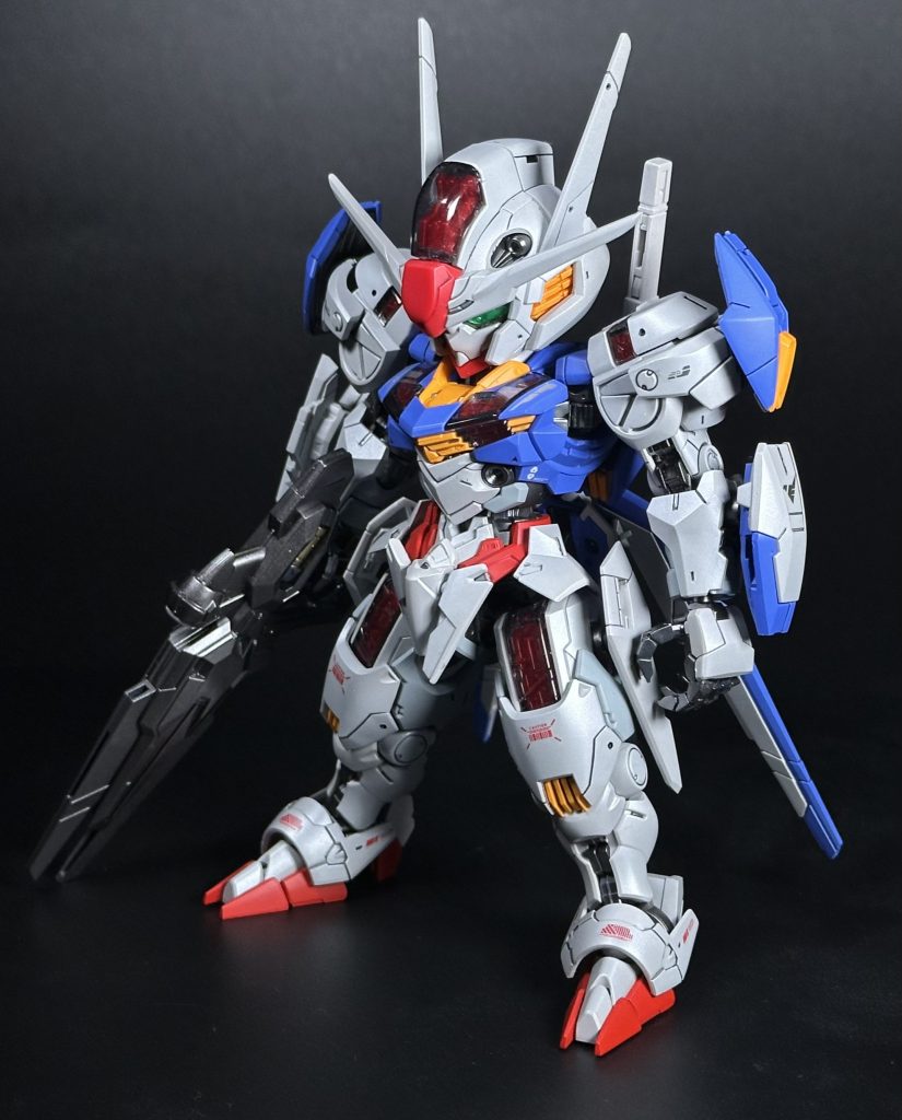 MGSD ガンダムエアリアル 全塗装–2枚目/制作者：Takana