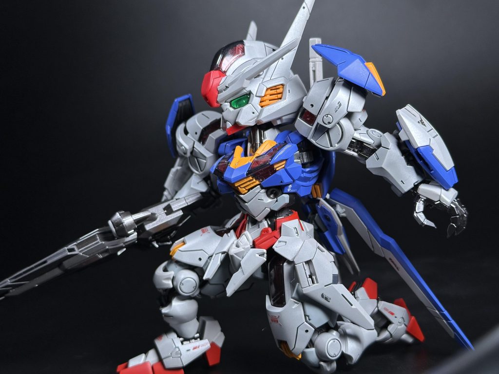 MGSD ガンダムエアリアル 全塗装–6枚目/制作者：Takana