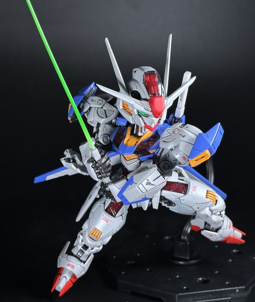 MGSD ガンダムエアリアル 全塗装–2枚目/制作者：Takana