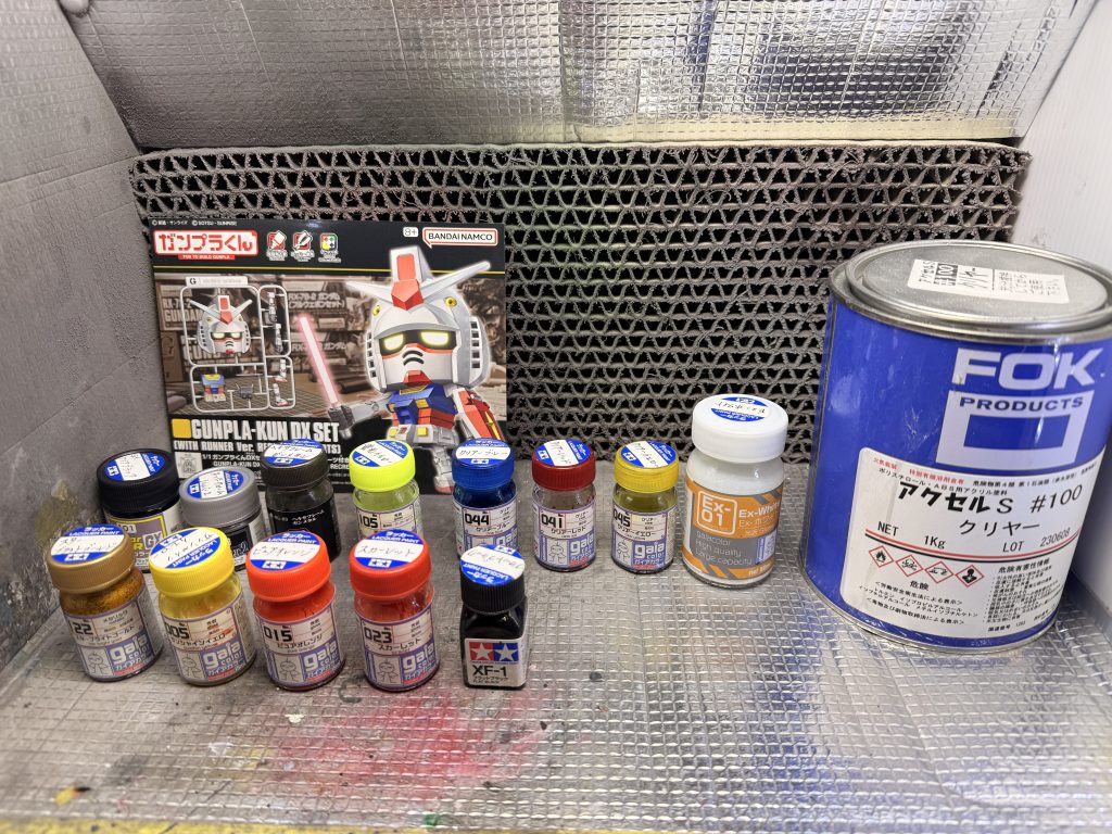 今回使用塗料（個人的備忘録）最後まで閲覧ありがとうございました