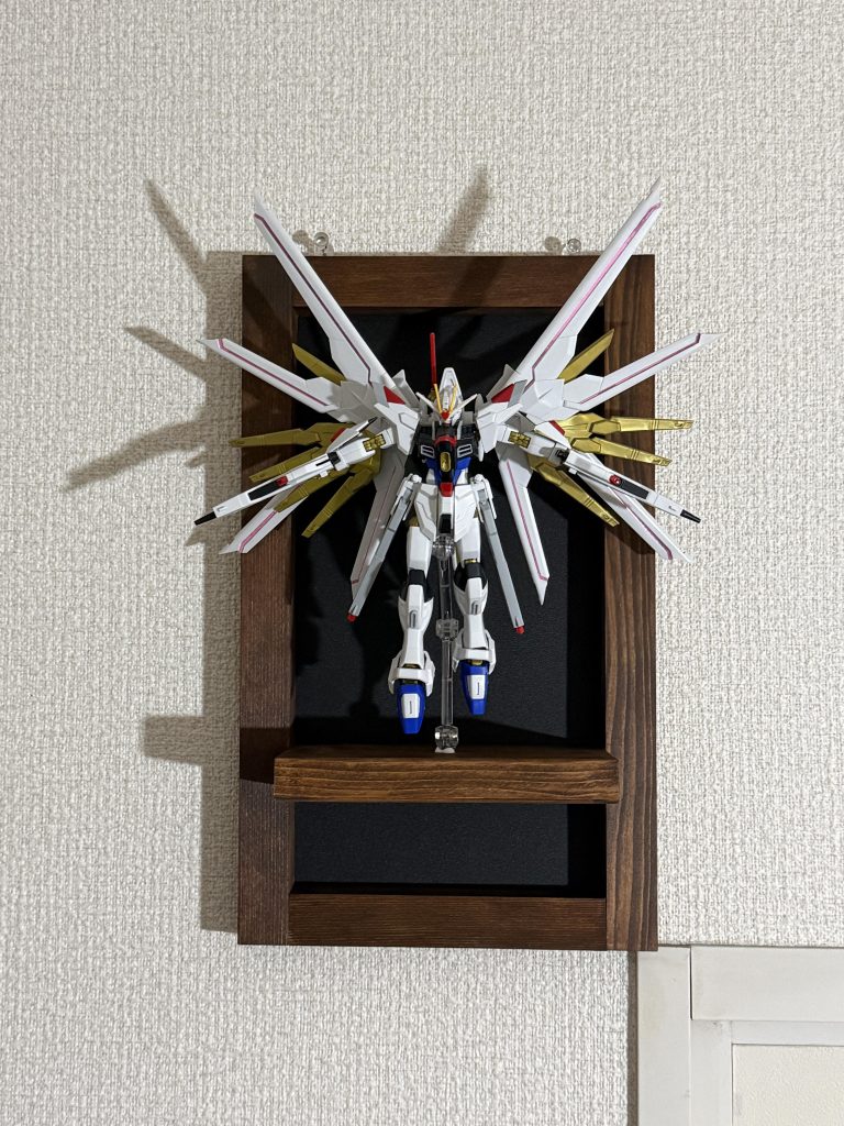 作品名：壁ディスプレイ<p>端材で壁ディスプレイ作ってみました。</p>
