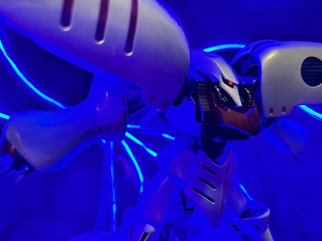 キュベレイ HGUC 電飾全塗装 ファンネルエフェクト自作