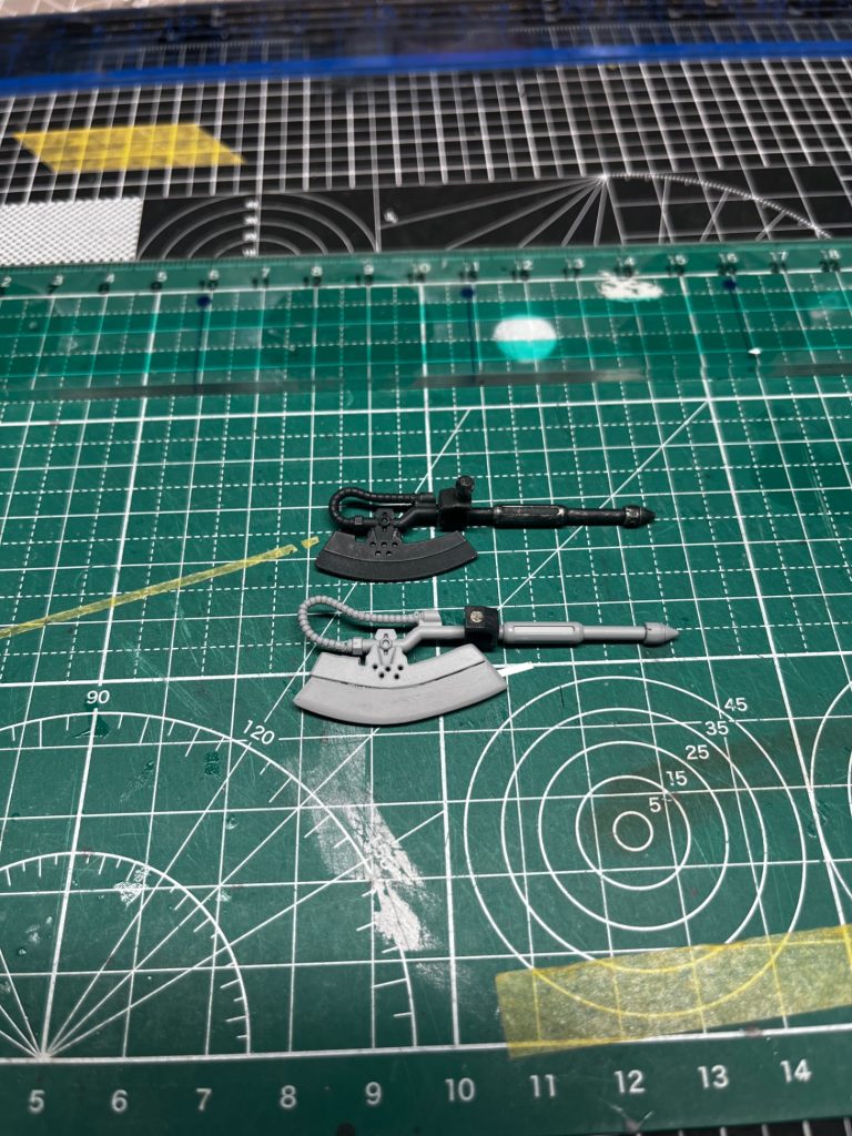 ヒートサーベルも一回り大きくしました。　