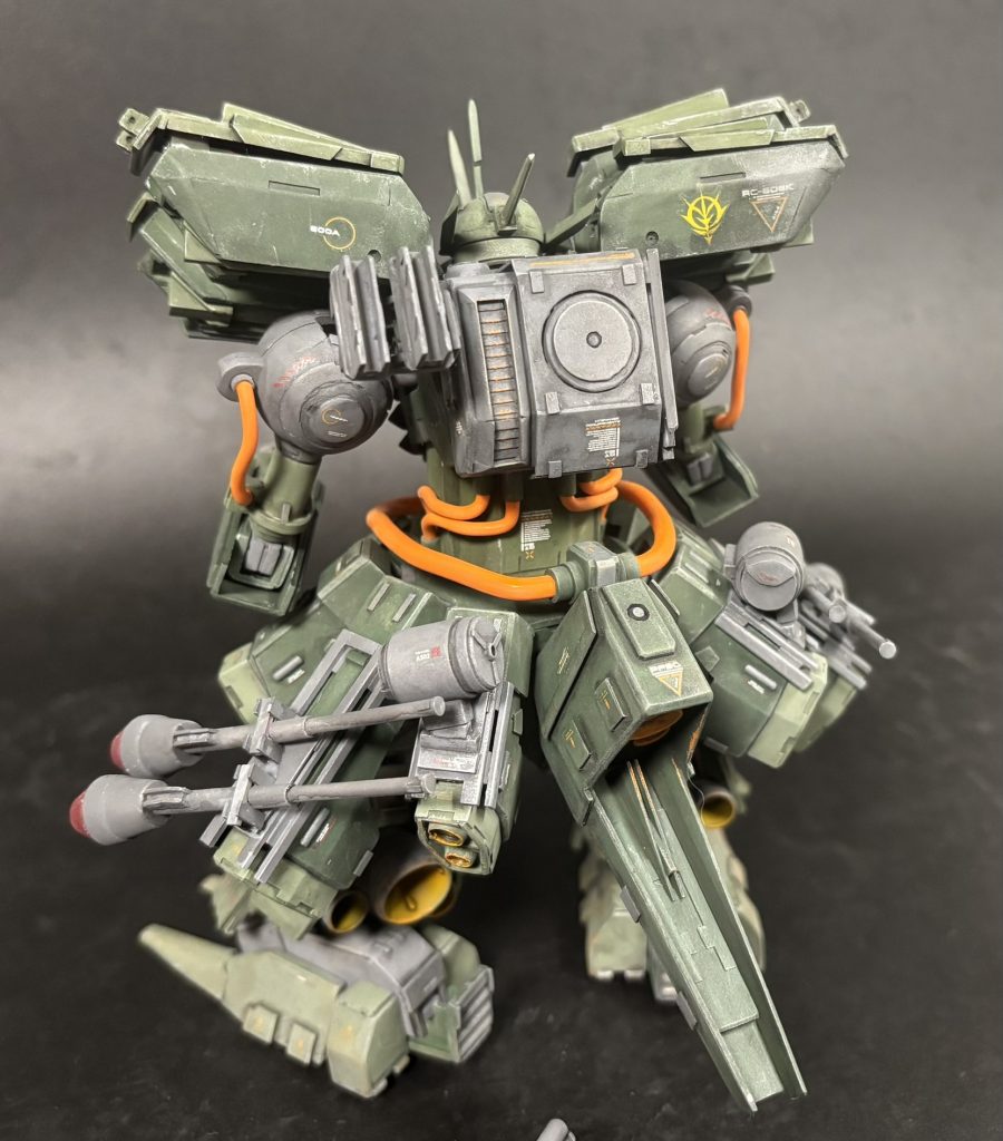 ガンマウントなしのリア