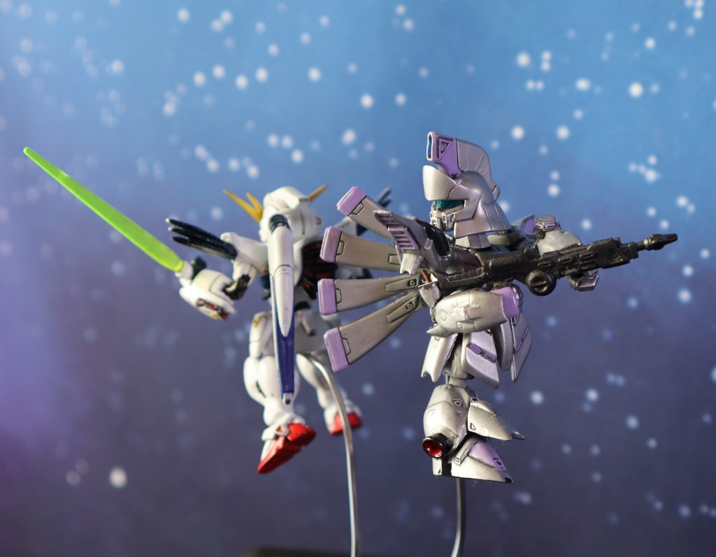 ガンダムF91 ＆ ビギナギナ（コンバージ）–4枚目/制作者：tytaniaIII