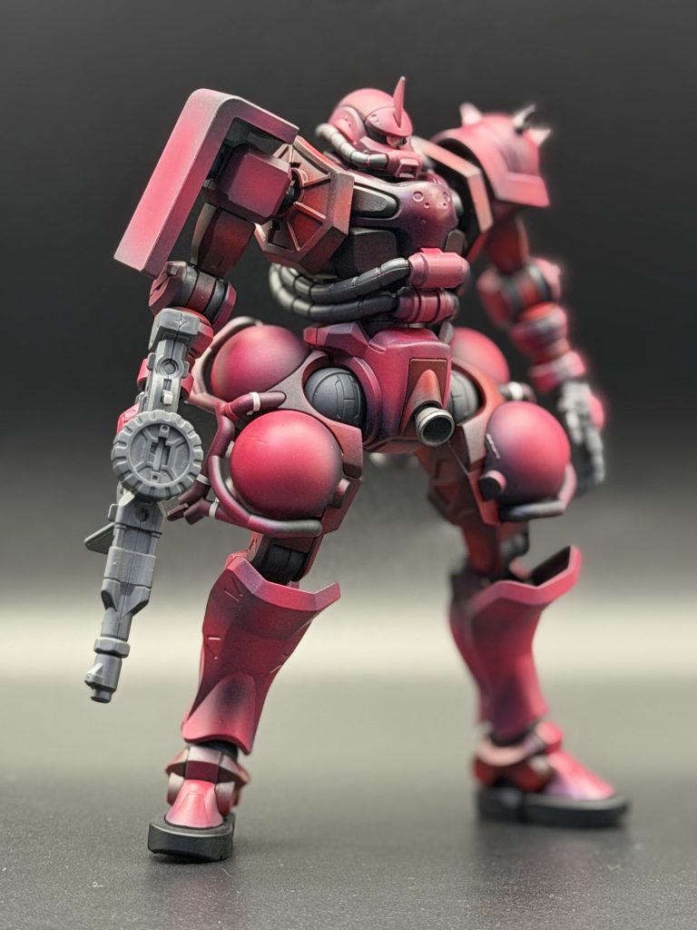 HG GQ シャア専用ザク