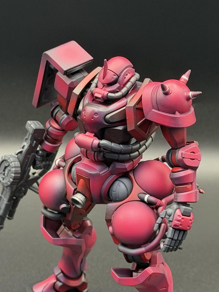 HG GQ シャア専用ザク–3枚目/制作者：クロニクル