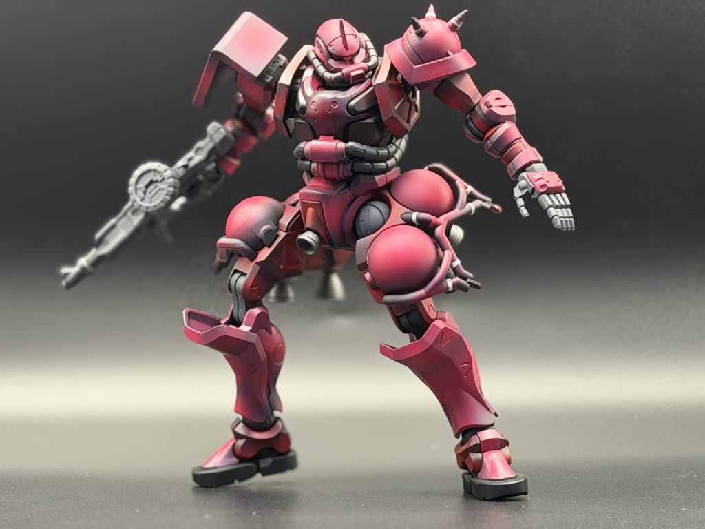 HG GQ シャア専用ザク–4枚目/制作者：クロニクル