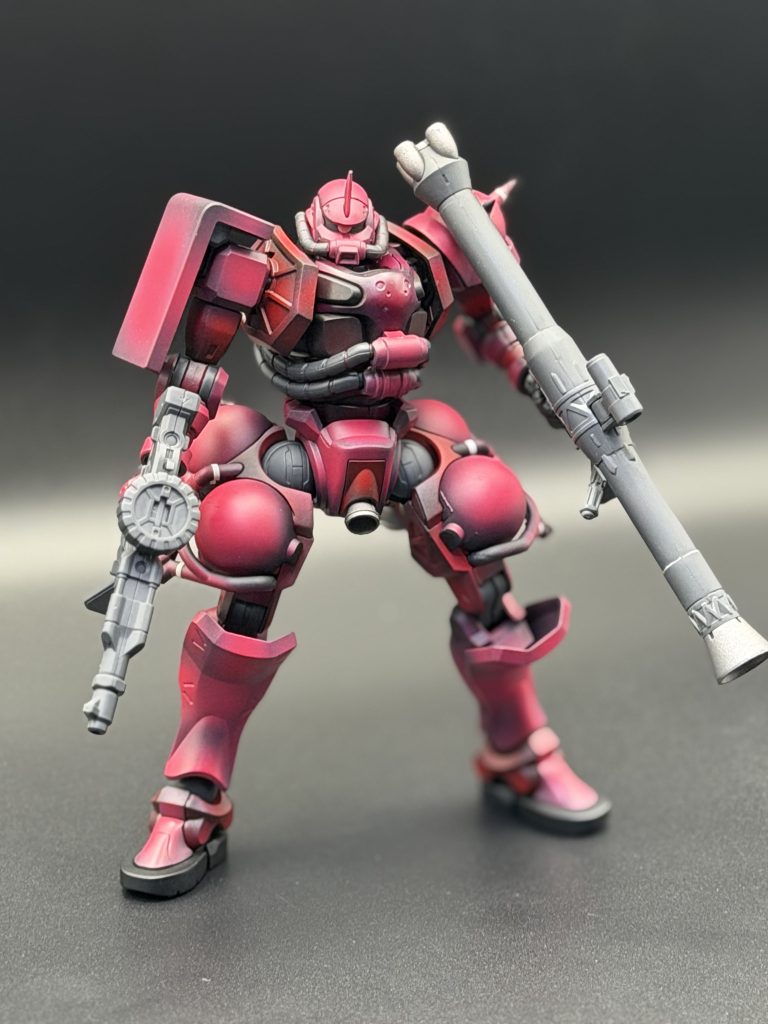 HG GQ シャア専用ザク–5枚目/制作者：クロニクル