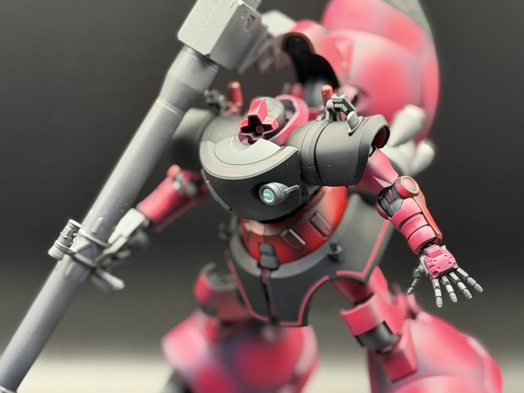 HG GQ リックドム（シャアカラー）–5枚目/制作者：クロニクル