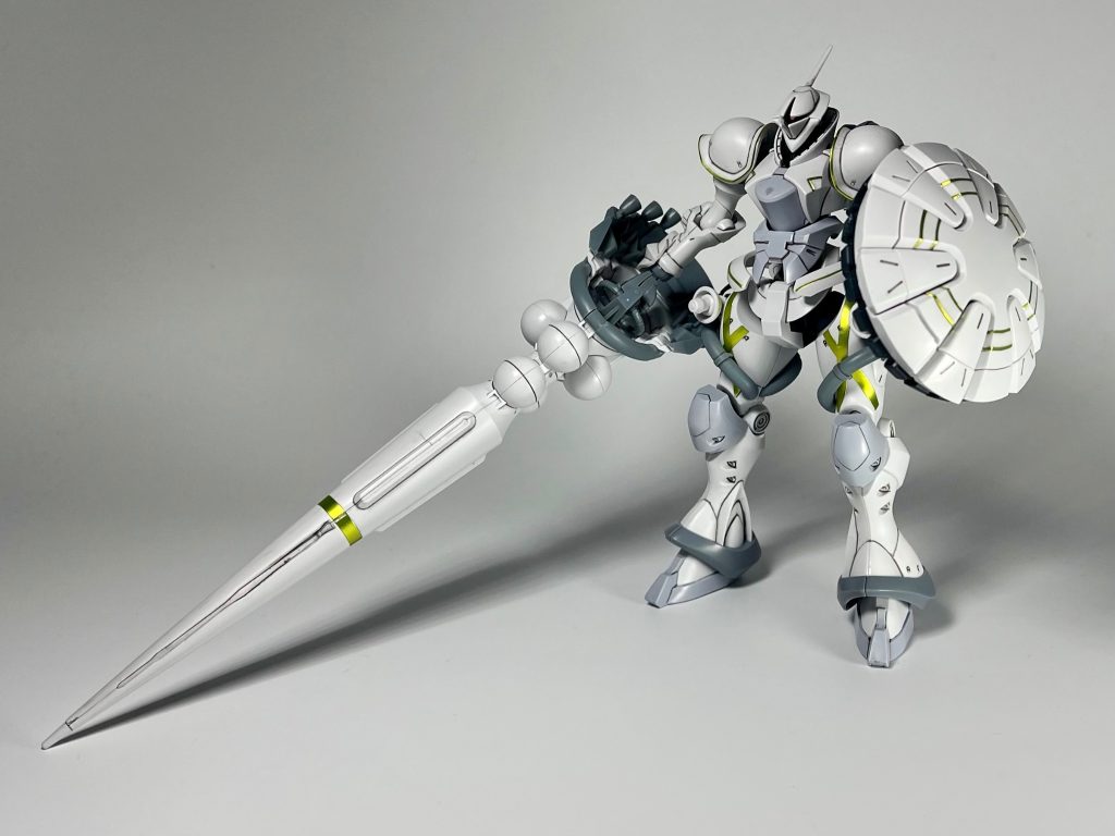 MG作ってる合間にちょこちょこ作ってたやつです。ボリューミーでしたね。造形もよく組みやすい。