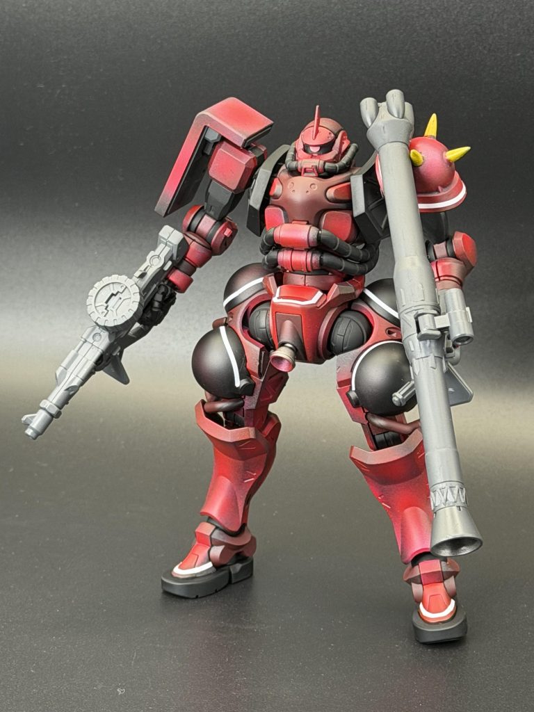 HG GQ ザク　ジョニーライデン–2枚目/制作者：クロニクル