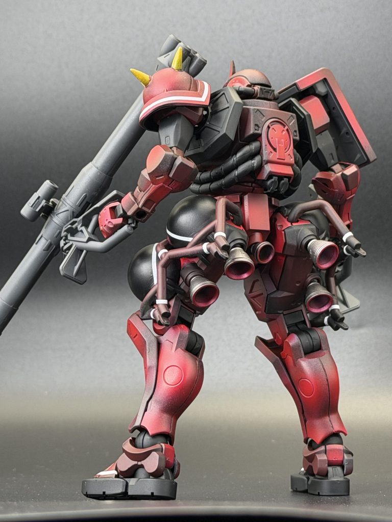 HG GQ ザク　ジョニーライデン–3枚目/制作者：クロニクル