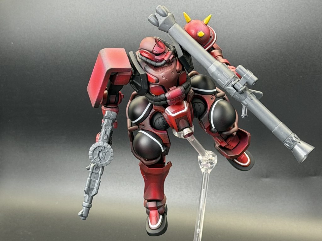 HG GQ ザク　ジョニーライデン–4枚目/制作者：クロニクル