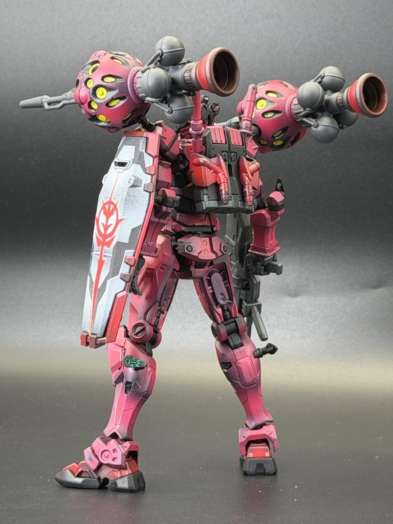 HG GQ 赤いガンダム–4枚目/制作者：クロニクル