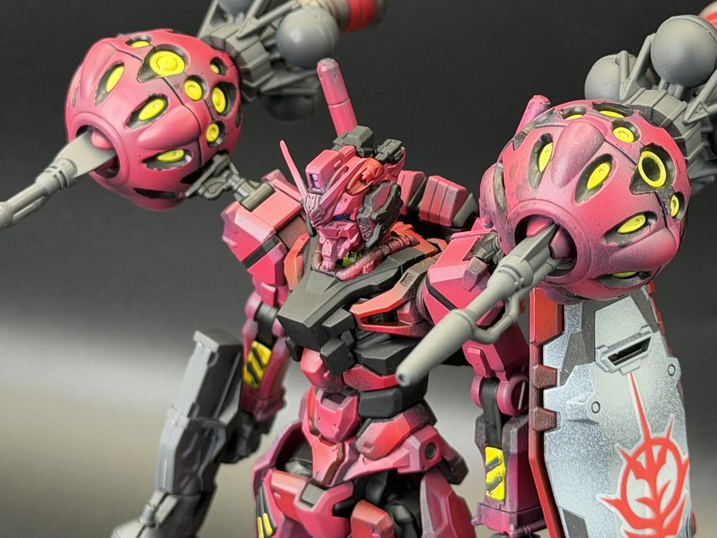 HG GQ 赤いガンダム–2枚目/制作者：クロニクル