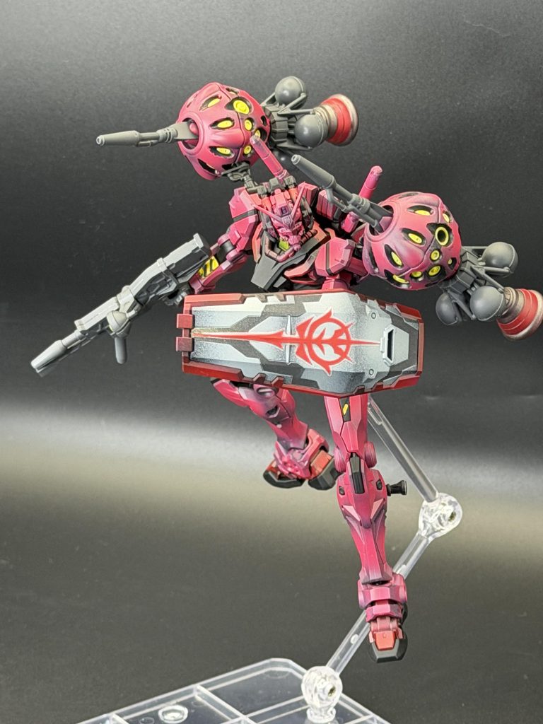 HG GQ 赤いガンダム–5枚目/制作者：クロニクル