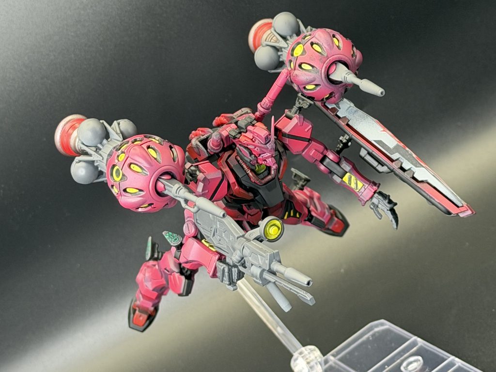 HG GQ 赤いガンダム–7枚目/制作者：クロニクル