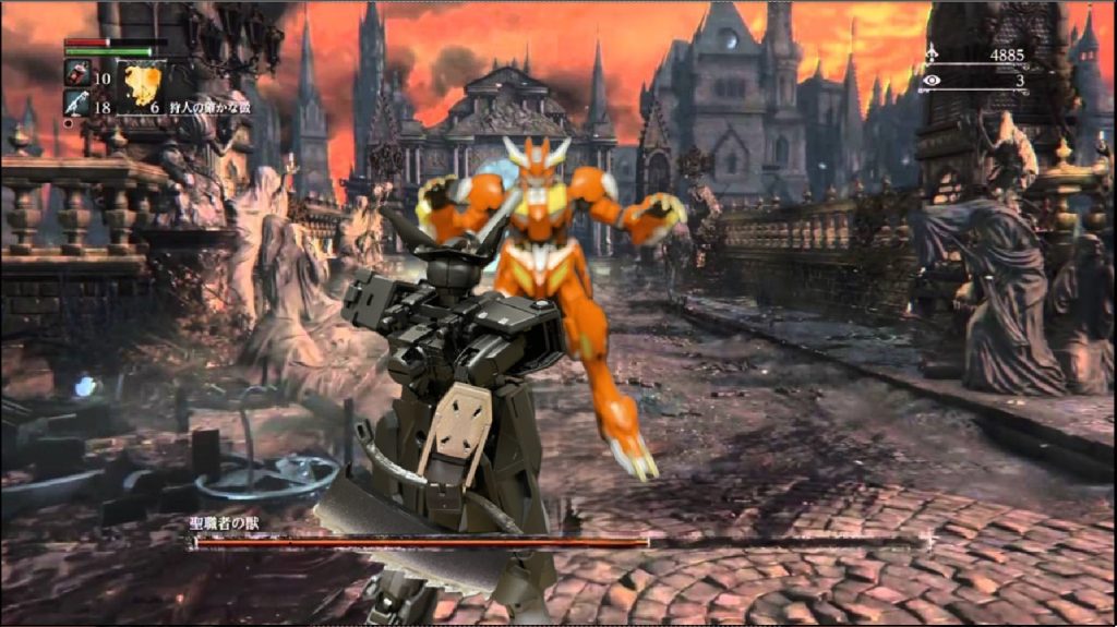 ブラッドボーンガンダムx1–2枚目/制作者：Yorozuya Cherno