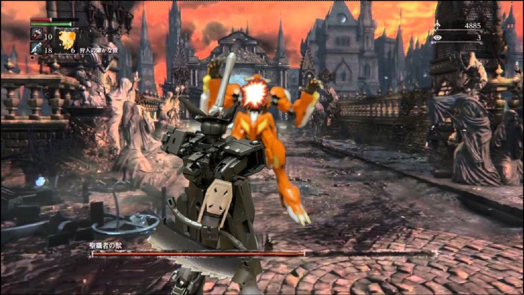 ブラッドボーンガンダムx1–3枚目/制作者：Yorozuya Cherno