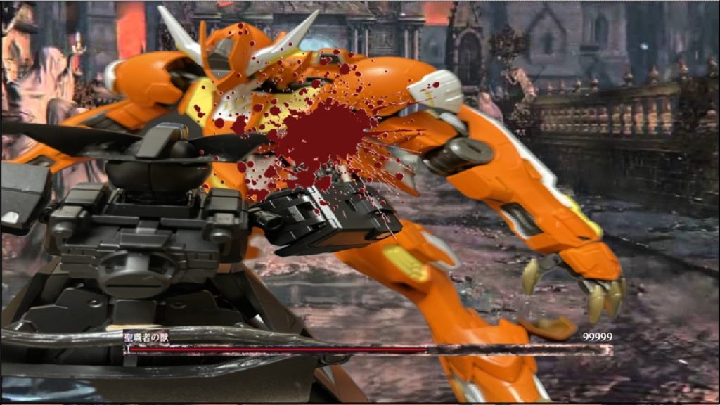 ブラッドボーンガンダムx1–5枚目/制作者：Yorozuya Cherno