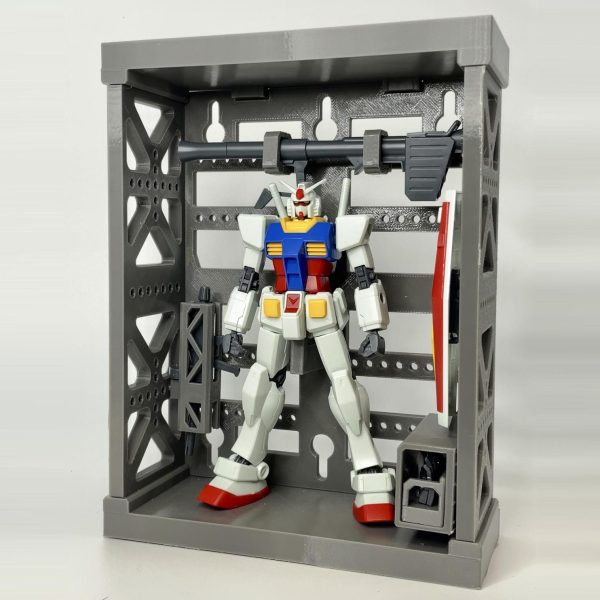 HGガンダム用 拡張式ハンガー（3Dプリント）