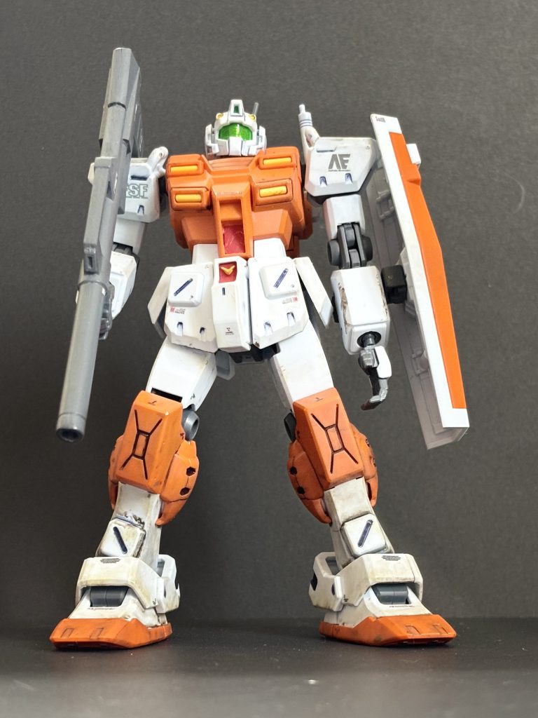 試作機なのでウェザリングはほどほどに