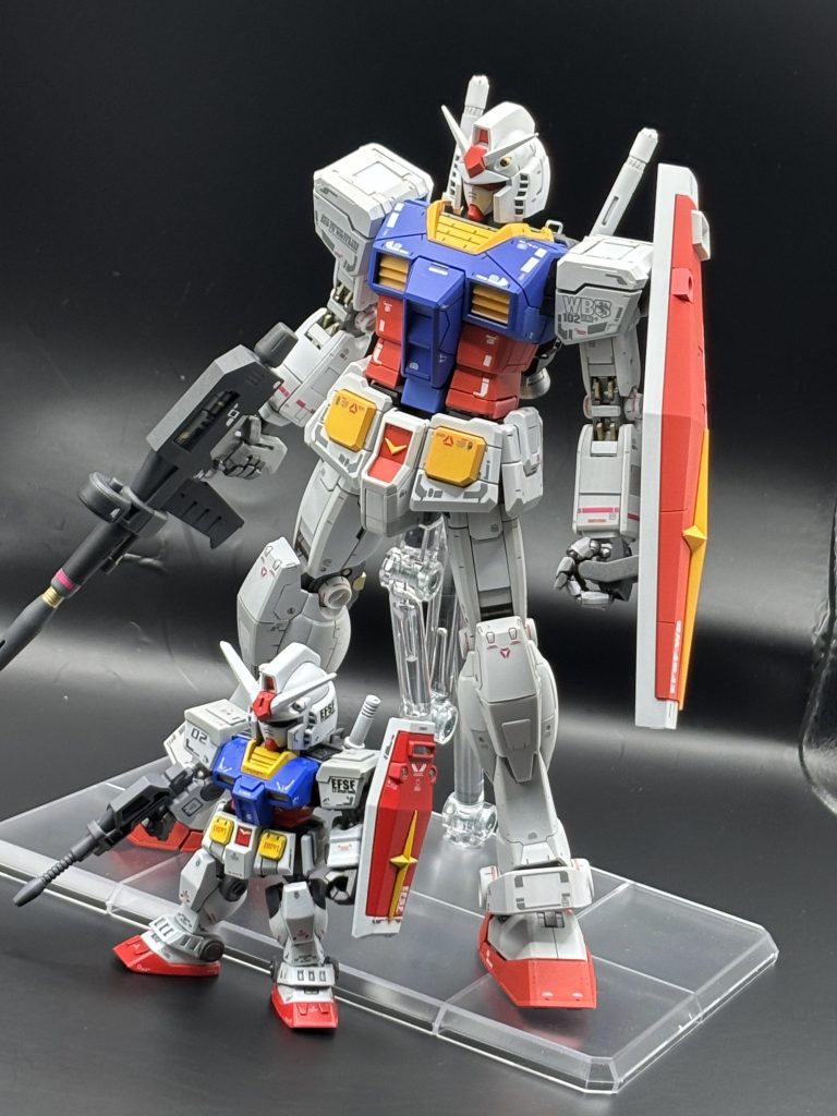 MGとの親子ショット😊