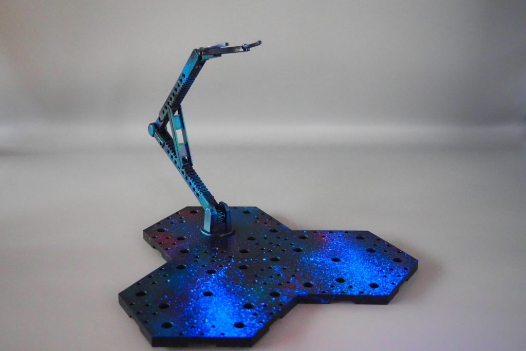 台座は銀河塗装しました。