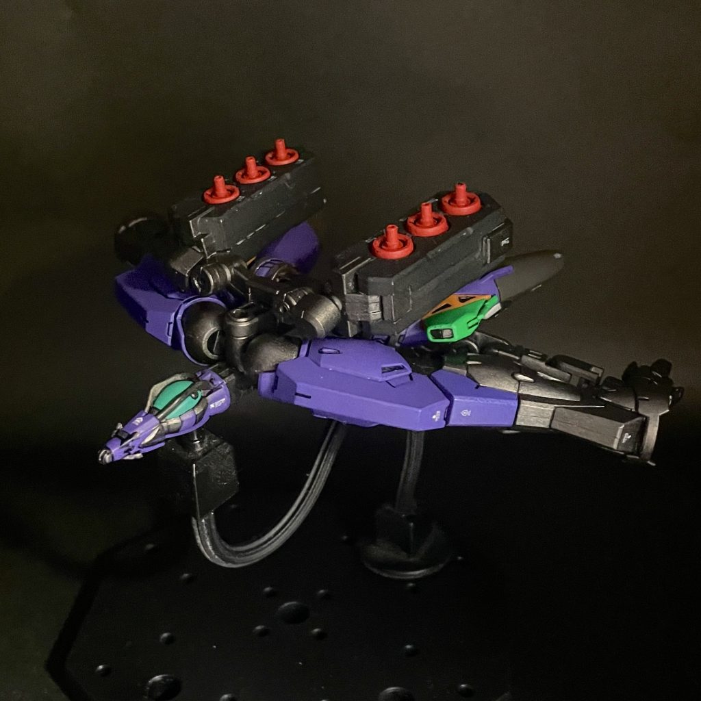 コアファイターは増設ブースターごとコアブースターとしてこちらも推進力と火力を強化