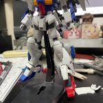 コンテスト用のフルバーニアンの途中経過、足はやっぱコレじゃ無いとな