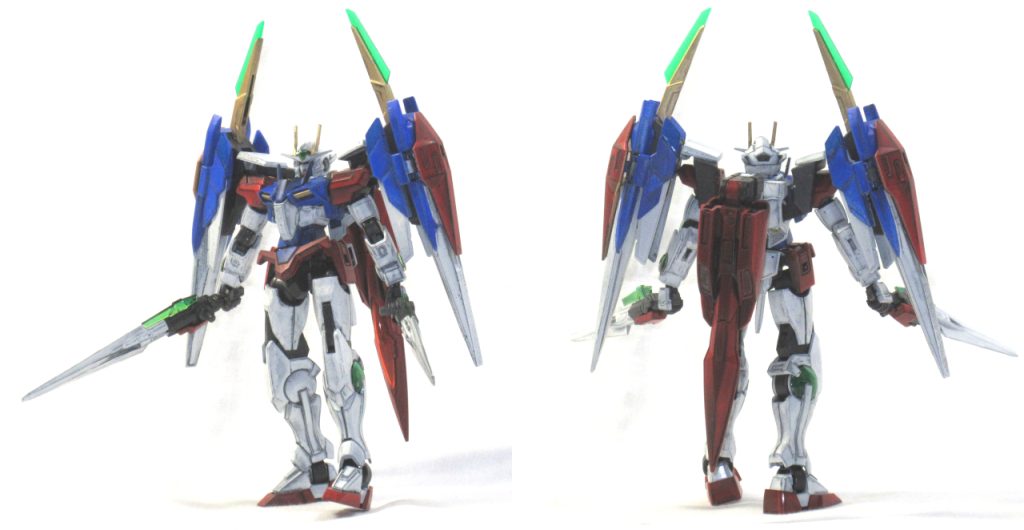　戦闘形態。　赤くするところと白くするところ逆だったかな。