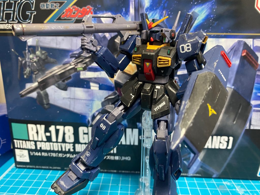 ガンダムMk-Ⅱ(ティターンズ)作りました‼️
