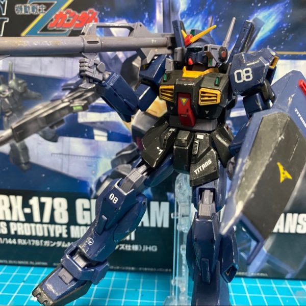 ガンダムMk-Ⅱ(ティターンズ)作りました‼️