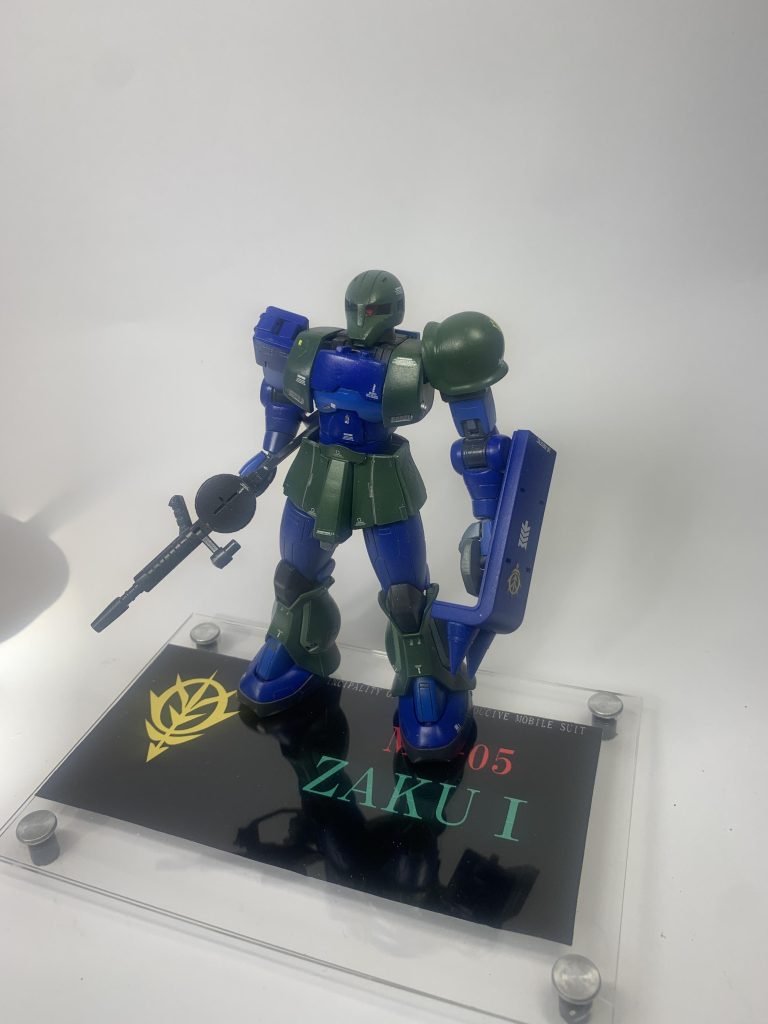 自作台座に乗せてみました。
