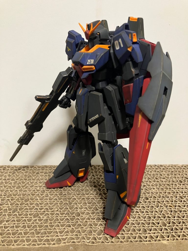 だいぶん前に作った機体なので，動かすのが怖かったです。