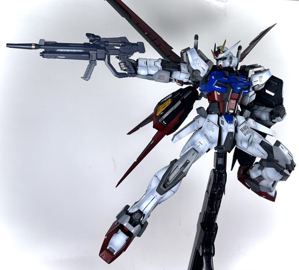 エールストライクといえば、やはり種撃ち‼️やっぱりストライクさんはこれですよね(zaku-kao6)