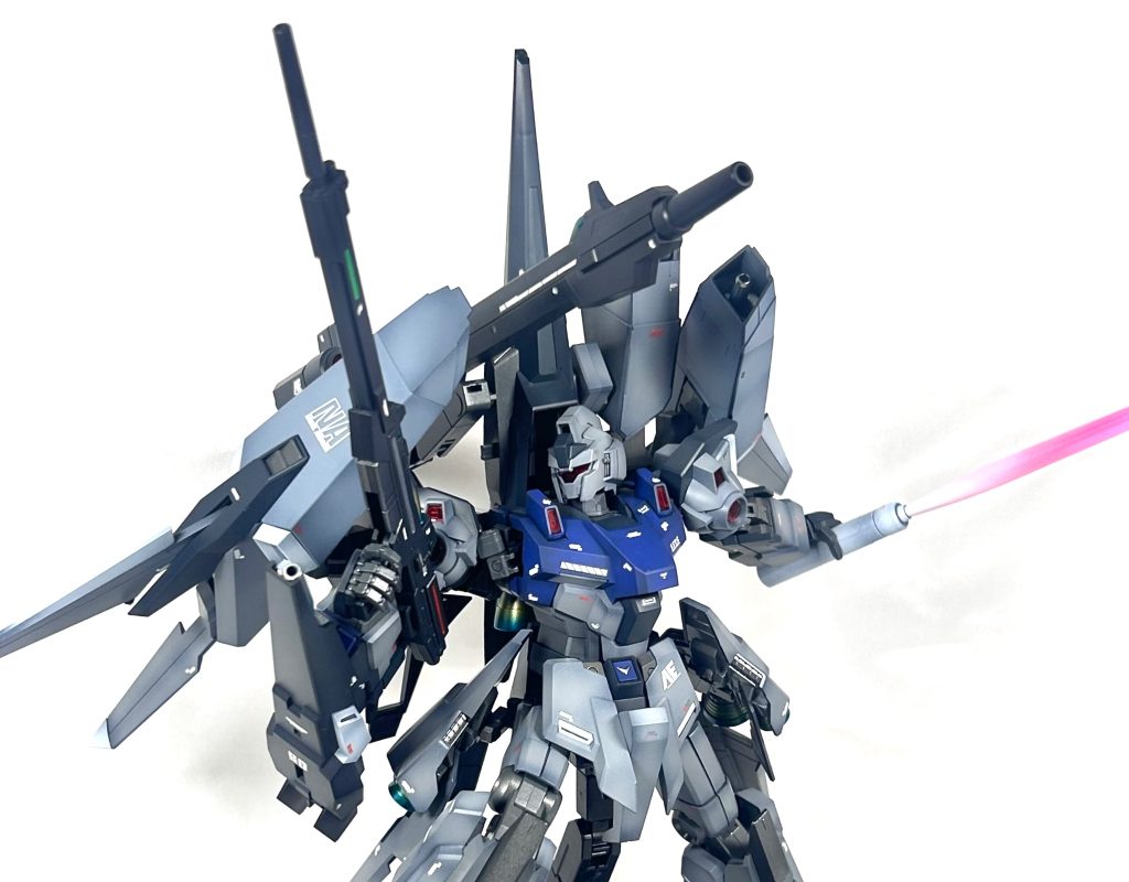 バックパックにはNAデカールを貼ったので、オリジナル小隊はアーガマ配備になりますね。