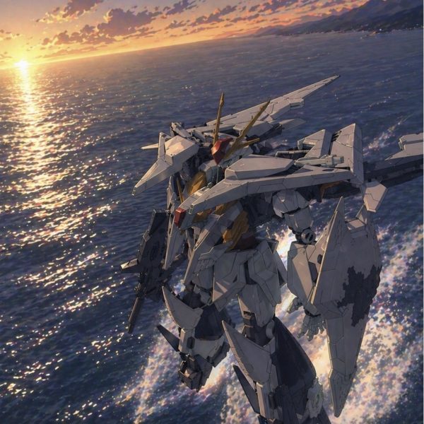 本日発売HGクスィーガンダムキルケーの魔女ver素組が完成しました。これからヤスリ掛け、スタイル改修、全塗装、していきます😁素組でもカッコイイな💓ガンダムフェイスもイケメンＡＩ生成の画像も追加しました（5枚目）