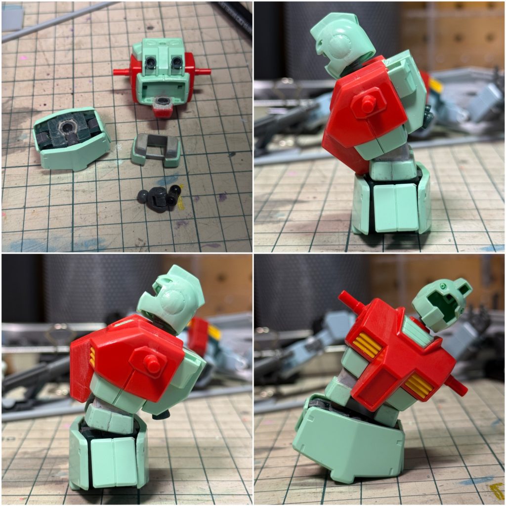 HGジム重武装隊長機–3枚目/制作者：Maslow