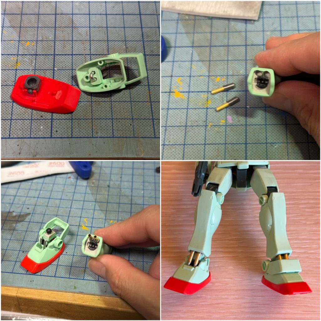 主な改修◾️関節・股関節2段化・腹分割して関節埋め込みにより前屈、反り、脇腹伸ばし可能に・肩関節2段化・脚首関節分割、シリンダー真鍮・アルミ化